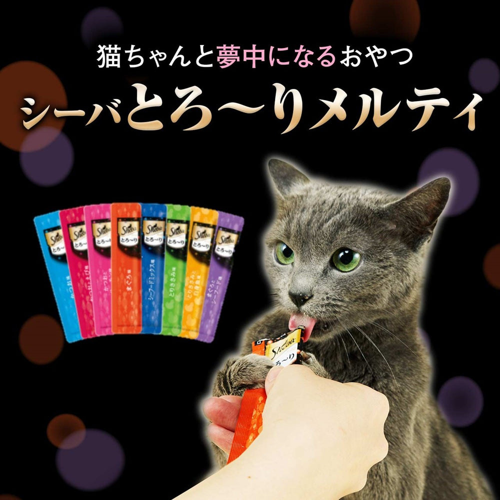 【猫用】シーバ  とろ～り メルティ まぐろ味セレクション 12g×20P